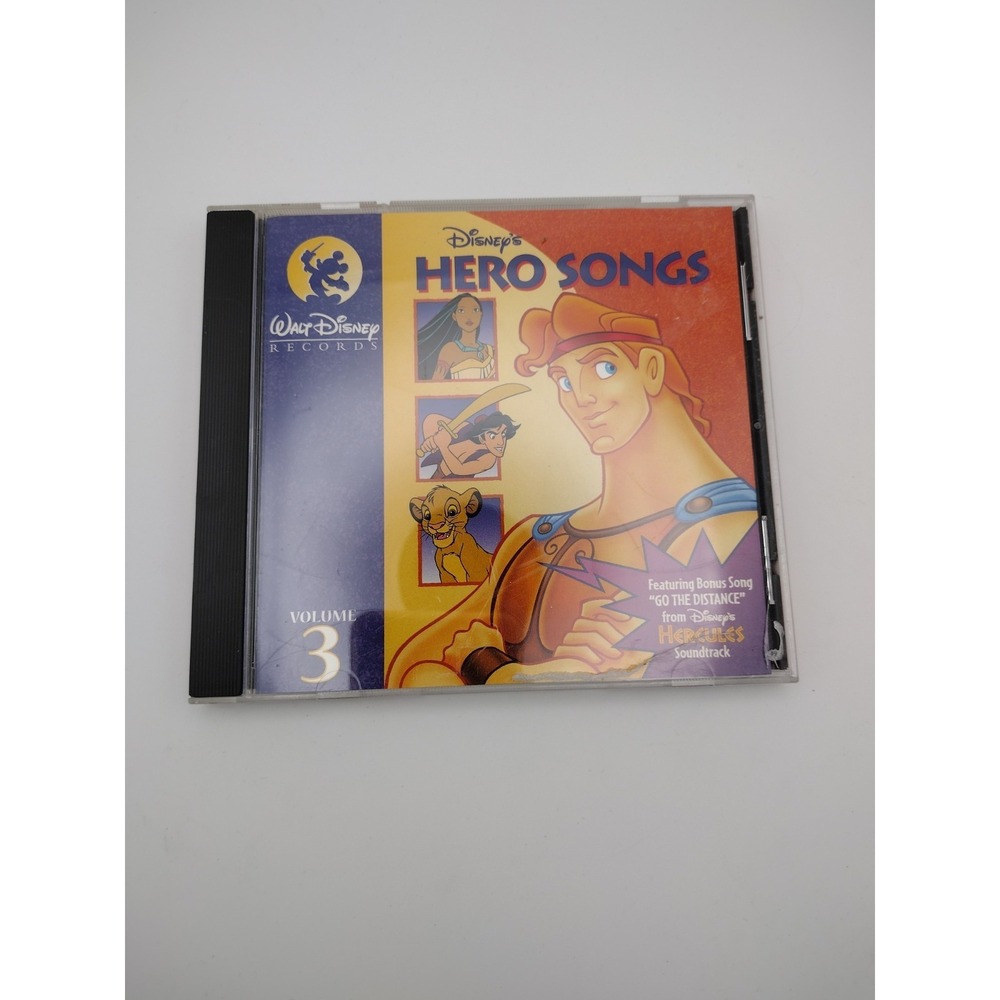 Walt Disney Hero Songs Vol 3 Hero Soundtrack CD Walt Disney Records